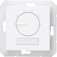 Kopp HK07 - elektronisches Raumthermostat ”Basic”, Farbe: arktisweiß matt