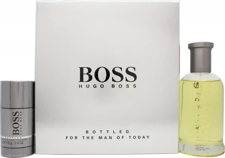 Hugo Boss Bottled Geschenkset 200ml EDT + 75ml Deodorant Stick