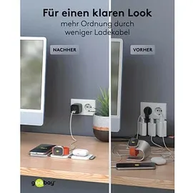 goobay Ladestation 3-in-1