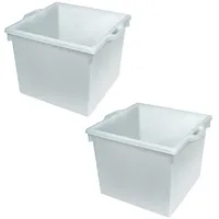 BRB-Lagertechnik Lebensmittelwanne 60 Liter weiß