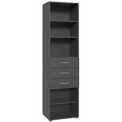 XORA Regal hoch MULTIRAUMKONZEPT - B/H/T ca. 50,00x185,00x40,00