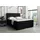 Deine Möbel 24 CLAUDIA 180 x 200 cm H4 Schwarz