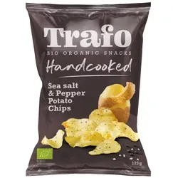 Trafo Handcooked Chips Salz & Pfeffer bio