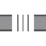 Sansibar Sylt Geschirrtücher-Set, 3-TLG, 50x70 cm - grau - BL 50x70 cm