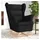 vidaXL Schaukelsessel 74 x 90 x 102 cm Schwarz