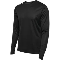 hummel hmlRUN langarm Laufshirt Herren 2001 - black 3XL