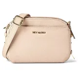 hey marly Style Mate Henkeltasche Leder Beige/Rosa