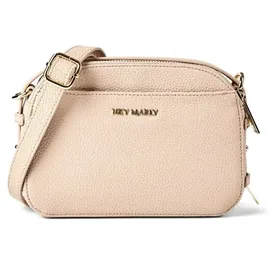 hey marly Style Mate Henkeltasche Leder Beige/Rosa