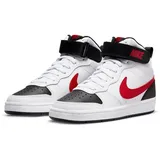 Nike Court Borough Mid 2 Teens White/Black/University Red 39