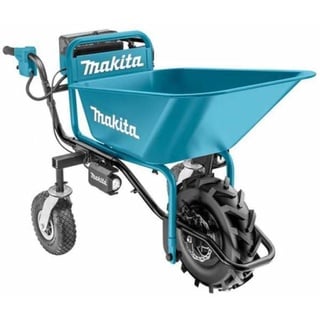 Makita DCU180 - Elektrische Motorschubkarre auf Rädern - mit Wanne - SOLO - OHNE AKKU UND LADEGERÄT