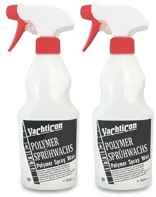 Yachticon 2x Polymer Sprühwachs 500 ml