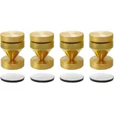 Dynavox Sub-Watt-Absorber 4er Set messing