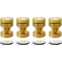 Dynavox Sub-Watt-Absorber 4er Set messing