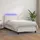 vidaXL Boxspringbett 100 x 200 cm Weiß
