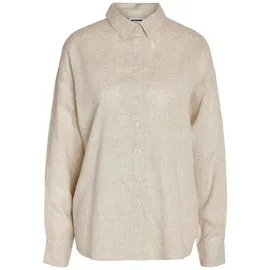 Noisy May Langarmbluse Leilani Beige XL