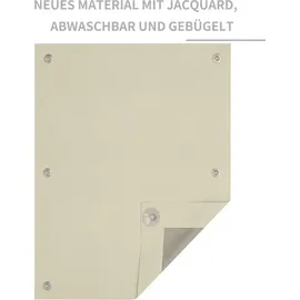 Woltu Thermorollo Dachfenster 60 x 93 cm beige