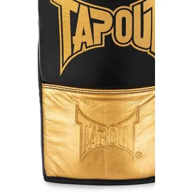 TapouT Boxhandschuhe aus Leder (1 Paar) Lockhart Lederboxhandschuhe - Black / Gold - 10 oz L