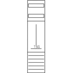 1St. Eaton 118831 ZSD-T17A1349 Zählerfeld, 1-feldrig, vorbereitet