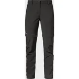 Schöffel Pants Ascona Zip Off Regular Schwarz 42