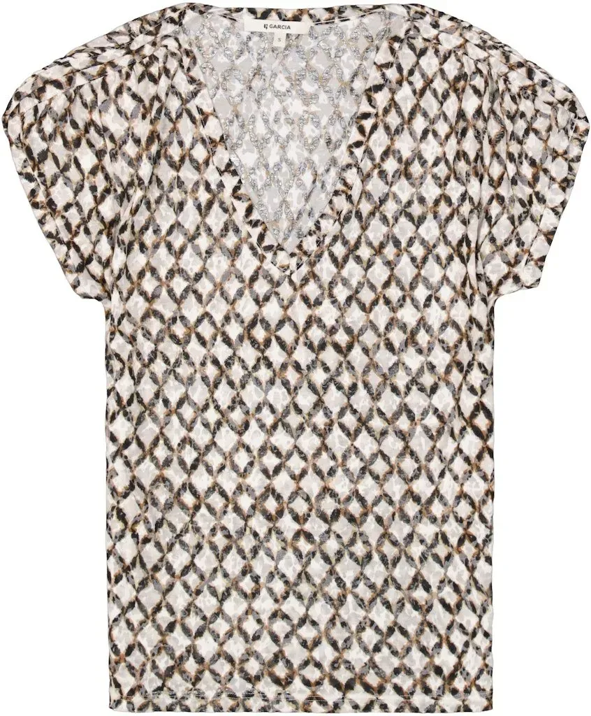 Garcia T-shirt Damen 2389-soft kit M - Farbe:2389-soft kit$Größe:M