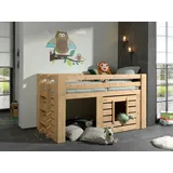 Home Affaire Hausbett Oliver 90 x 200 cm Kiefer massiv beige