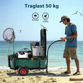 Wiltec Bollerwagen schwarz