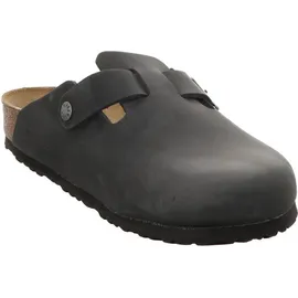 Birkenstock Boston Nubukleder geölt schwarz 43