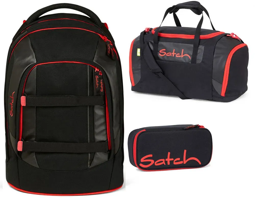 Satch Pack Schulrucksack-Set 3tlg