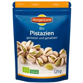 Morgenland Pistazien geröstet und gesalzen bio 125g