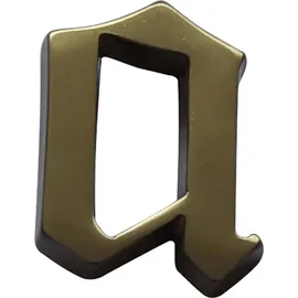 Alpertec - Hausnummer Buchstabe A Bronze Hausnummern Hausnummerschild