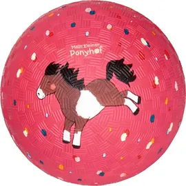 Die Spiegelburg Spielball Mein kl. Ponyhof Rot