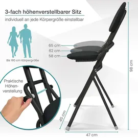 eloneo Stehhilfe und Sitzhilfe höhenverstellbar 1 St.