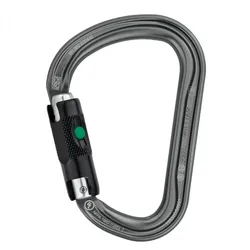 Petzl Karabiner William Ball Lock grau - STK