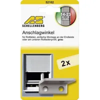 Schellenberg Anschlagwinkel für Rollladen Grau