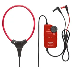 Flexibler AC-Stromwandler 3000 A AC. Messschleifendurchmesser 160 mm. Verwendbar über 4 mm Sicherheitsstecker. Flexibel einsetzbar.