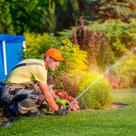 Relaxdays Impulsregner 7 m grün/schwarz