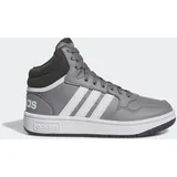 Adidas Hoops Mid Shoes Schuhe, Grey Three/FTWR White/Grey six, 36 EU