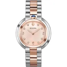 BULOVA Rubaiyat Quarz Edelstahl 35 mm 98P174