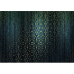 KOMAR Vliestapete »Mystique Vert«, Breite 400 cm, seidenmatt - bunt