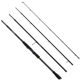 Savage Gear Revenge SG2 Medium Travel Angelrute | Süßwasser-Spinnrute für Hecht, Barsch und Zander | Mittlere Köderkontrolle | 24+30T Carbon-Blank | 2,15 m | 10–40 g