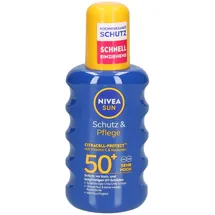 NIVEA Schutz & Pflege Sonnenspray LSF 50+ 200 ml