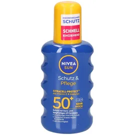 NIVEA Schutz & Pflege Sonnenspray LSF 50+ 200 ml