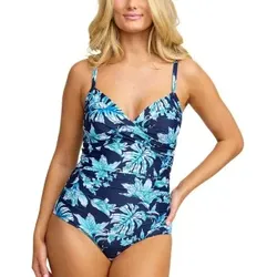 Damella Tara Swimsuit Pattern Blau Muster 40 Damen