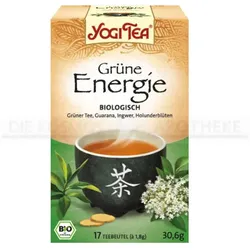 YOGI TEA Grüne Energie Bio Filterbeutel 30,6 g