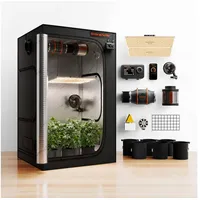Spider Farmer Gewächshaus Spider Farmer Growbox Komplettset Smart, BxTxH: 120 x 120 x 200 cm, BxLxH: 120 x 120 x 200 cm, 6-St., Growbox Komplettset mit SF4000 EVO und GGS Controller 120 cm x 200 cm x 120 cm