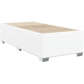 vidaXL Boxspringbett 90 x 190 cm Weiß