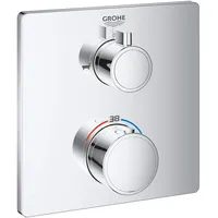 Grohe Grohtherm Thermostat-Wannenbatterie mit 2-Wege-Umstellung