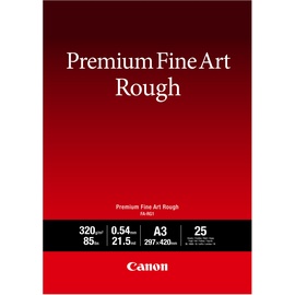 Canon FA-RG1 Premium Fine Art Rough Inkjetpapier weiß, A3, 320g/m2, 25 Blatt (4562C003)
