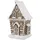 Chic Antique Noël Lebkuchenhaus mit LED 13 x 10 x 21 cm braun