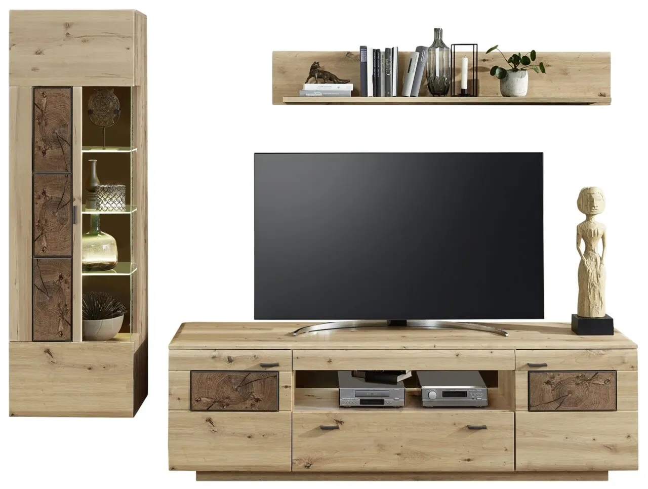 Livetastic Wandkombination MADERA II - B/H/T ca. 260,00x193,00x47,00